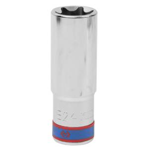 Головка торцевая TORX Е-стандарт 1/2″, E24, L = 77 мм KING TONY 427524M