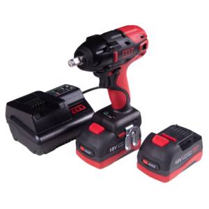 Гайковерт аккумуляторный ударный 1/2″, 813 Нм, 18 В, 4 предмета, кейс MIGHTY SEVEN DW-401A