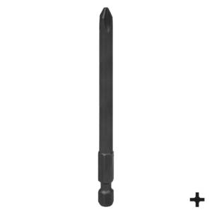 Вставка (бита) торцевая 1/4″, Phillips, PH3, 90 мм, для шуруповерта KING TONY 719003P