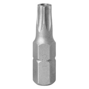 Вставка (бита) торцевая 1/4″, Torx, T30, 25, с отверстием KING TONY 102530U
