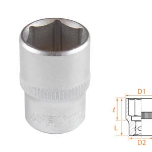 Головка торцевая стандартная шестигранная 1/4″, 13 мм AFFIX AF00020013