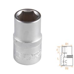 Головка торцевая стандартная шестигранная 1/2″, 14 мм AFFIX AF00040014