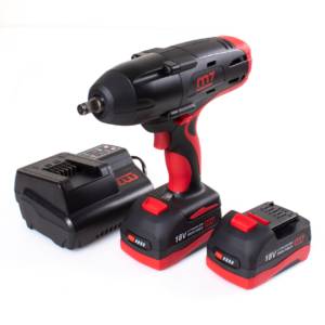 Гайковерт аккумуляторный ударный 1/2″, 1220 Нм, 18 В, 4 предмета, кейс MIGHTY SEVEN DW-18502