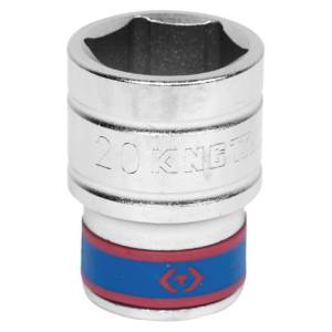 Головка торцевая стандартная шестигранная 1/2″, 20 мм KING TONY 433520M