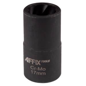 Головка для поврежденного крепежа 1/2″, 17 мм AFFIX AF10930017