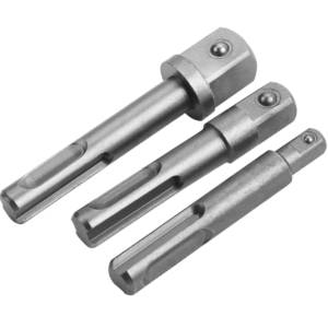 Набор переходников SDS+>1/4″, 3/8″, 1/2″, 3 предмета TOLSEN TT77865