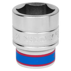 Головка торцевая стандартная шестигранная 3/4″, 34 мм KING TONY 633534M