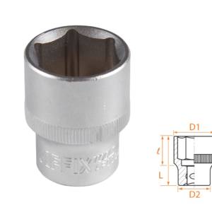 Головка торцевая стандартная шестигранная 1/2″, 22 мм AFFIX AF00040022