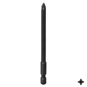 Вставка (бита) торцевая 1/4″, Pozidriv, PZ1, 90 мм, для шуруповерта KING TONY 719001Z