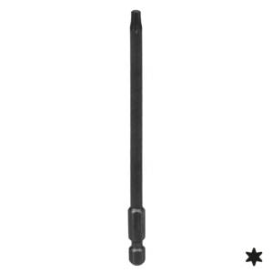Вставка (бита) торцевая 1/4″, Torx, Т27, 110 мм, для шуруповерта KING TONY 711127T