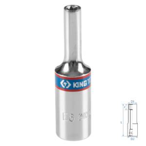 Головка торцевая TORX Е-стандарт 3/8″, E6, L = 63 мм KING TONY 327506M