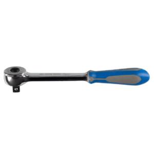 Трещотка 1/2″, 262 мм, 72 зубца, дисковый механизм, с кнопкой KING TONY 4756-10G