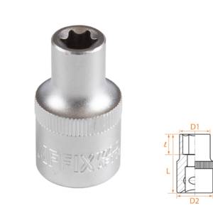 Головка торцевая TORX Е-стандарт 1/2″, E10 AFFIX AF00043010