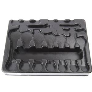 Ложемент для набора укороченных комбинированных ключей 9-1282MR, PVC KING TONY 84760520B