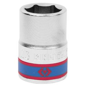 Головка торцевая стандартная шестигранная 3/4″, 23 мм KING TONY 633523M