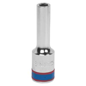 Головка торцевая глубокая шестигранная 1/2″, 8 мм KING TONY 423508M