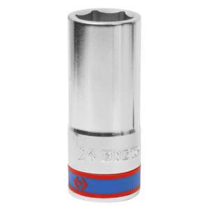 Головка торцевая глубокая шестигранная 3/4″, 24 мм KING TONY 623524M