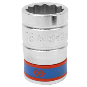 Головка торцевая стандартная двенадцатигранная 1/2″, 18 мм KING TONY 433018M
