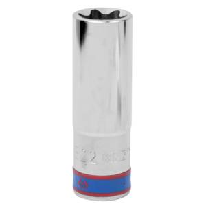 Головка торцевая TORX Е-стандарт 1/2″, E22, L = 77 мм KING TONY 427522M