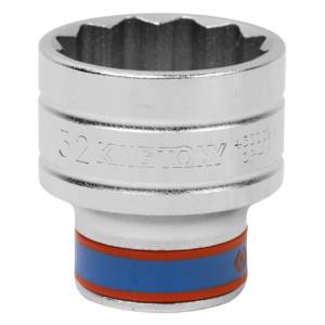 Головка торцевая стандартная двенадцатигранная 1/2″, 32 мм KING TONY 433032M