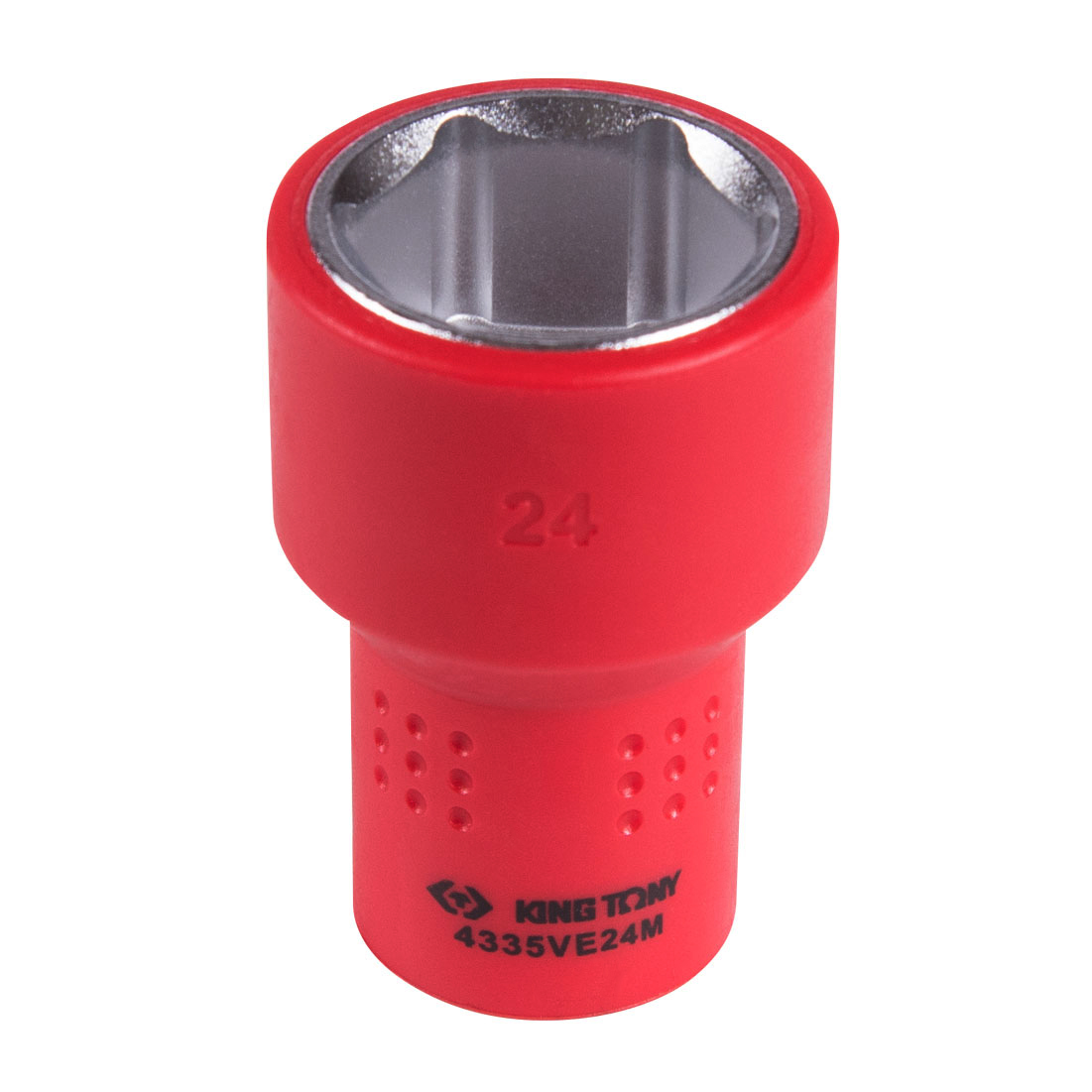 Головка торцевая диэлектрическая шестигранная 1/2", 24 мм KING TONY 4335VE24M