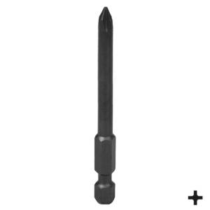 Вставка (бита) торцевая 1/4″, Phillips, PH1, 70 мм, для шуруповерта KING TONY 717001P