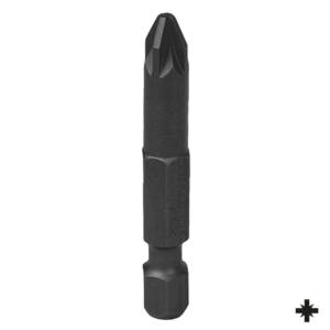 Вставка (бита) торцевая 1/4″, Pozidriv, PZ2, 50 мм, для шуруповерта KING TONY 715002Z