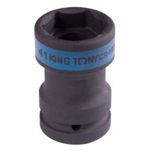 Головка торцевая ударная 1″, Square 19 мм х Hex 41 мм, футорочная KING TONY 85451941M