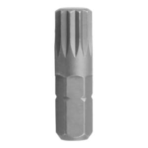 Вставка (бита) торцевая 1/4″, Spline, М10, 25 мм KING TONY 102510M