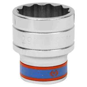 Головка торцевая стандартная двенадцатигранная 1/2″, 28 мм KING TONY 433028M