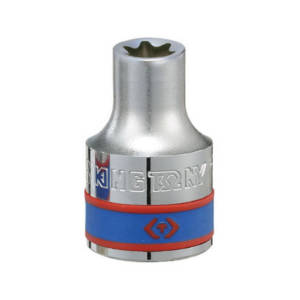 Головка торцевая TORX Е-стандарт 1/2″, E18, L = 39 мм KING TONY 437518M