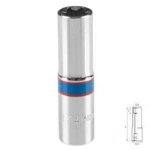 Головка торцевая TORX Е-стандарт 3/8″, E14, L = 63 мм KING TONY 327514M