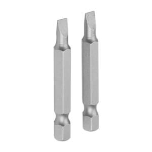 Набор вставок (бит) торцевых 1/4″, Slotted, 6,5х1,2 мм, 50 мм, 2 предмета TOLSEN TT20307