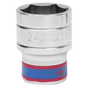 Головка торцевая стандартная шестигранная 1/2″, 24 мм KING TONY 433524M
